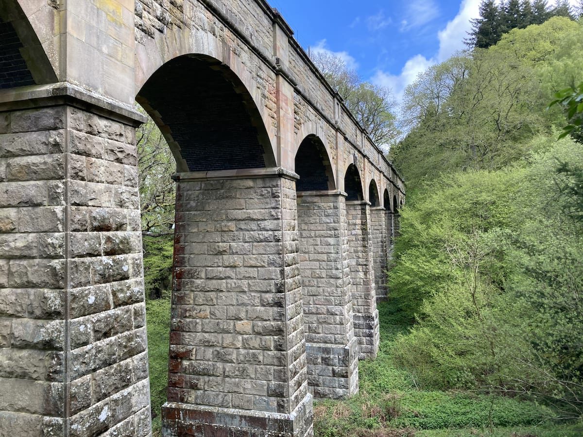 Elan Valley Aqueduct crossing the Deepwood Dingle