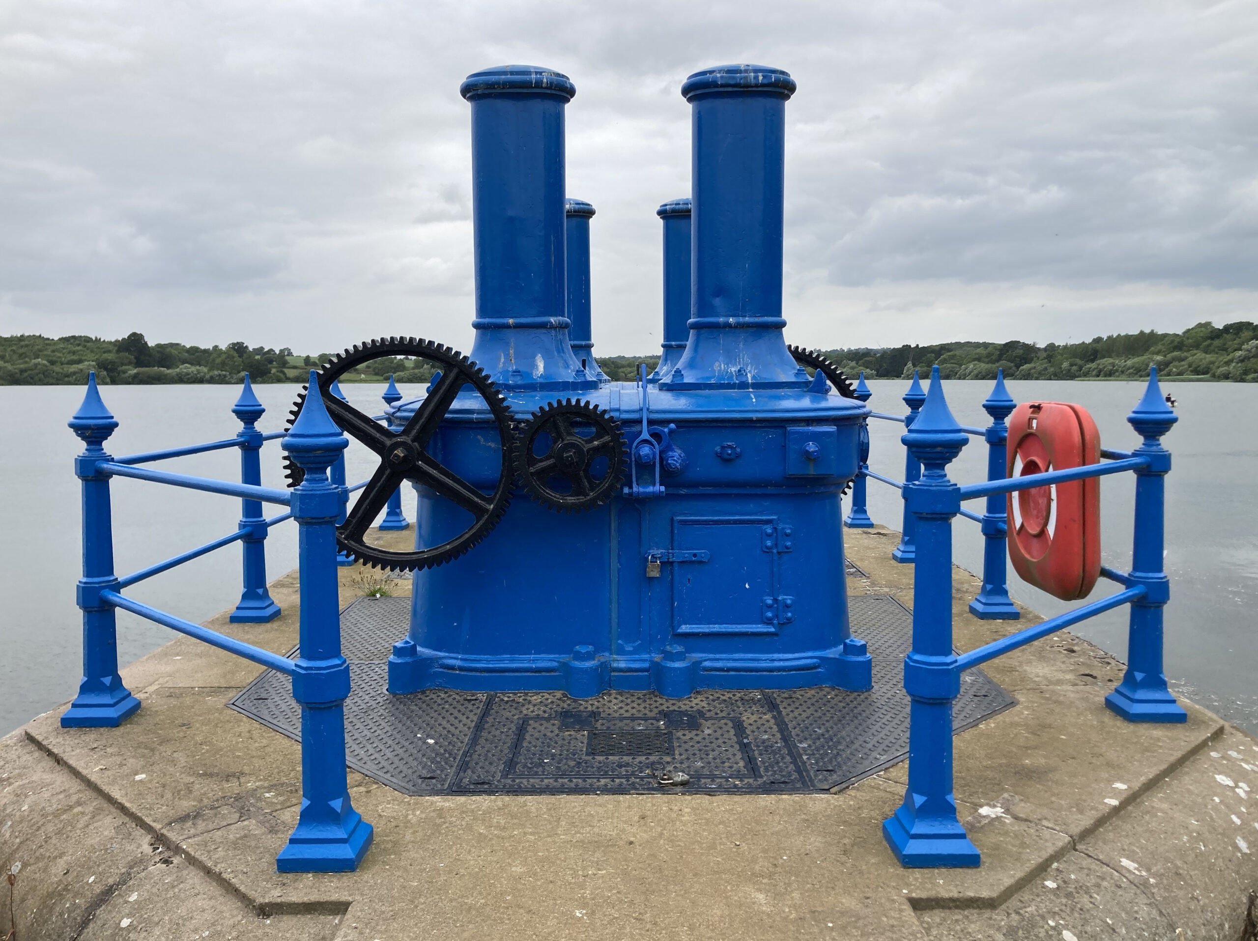 Ravensthorpe Reservoir release valves