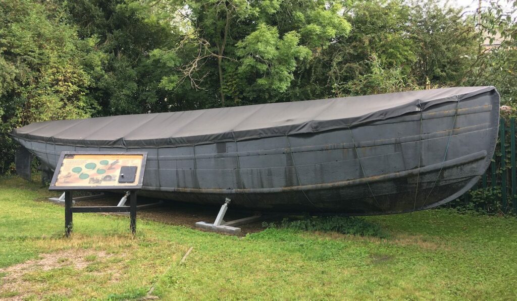 Birmingham steam tugboat on display at Tardebigge New Wharf